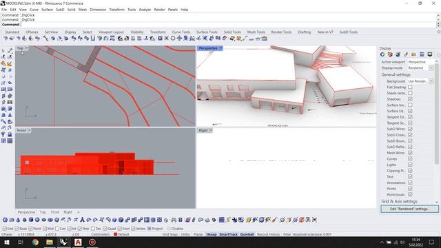 | RHINO 7 - Architectural Modeling ( AutoCad - Rhinoceros 7 ) смотреть онлайн