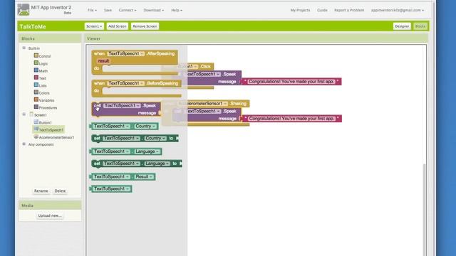Talk To Me (part 2), MIT App Inventor Tutorial #2 смотреть онлайн