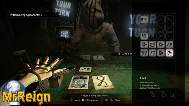RESIDENT EVIL 7 - 21 - WIN A ROUND HAVING USED AT LEAST 15 TRUMP CARDS - TRUMP SWITCH+ GUIDE смотреть онлайн
