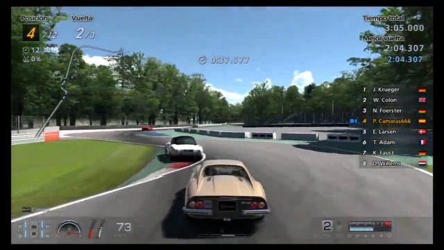 GT6-Camaras666- Carrera del Ferrari Dino 246 GT´71, 500 PR-Deportivos Clásicos- HD Gameplay смотреть онлайн