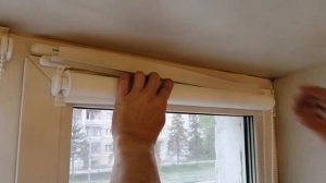 Установка жалюзи День-Ночь (Ролеты - Зебра). Видео инструкция. Рулонные шторы день ночь.