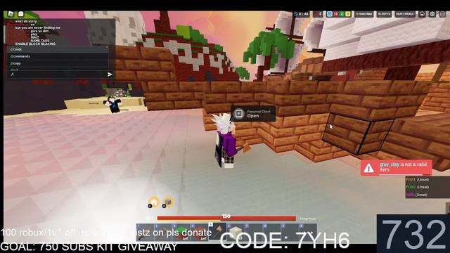🔴ROBLOX BEDWARS W VIEWERS | KIT GIVEAWAY🔴 смотреть онлайн