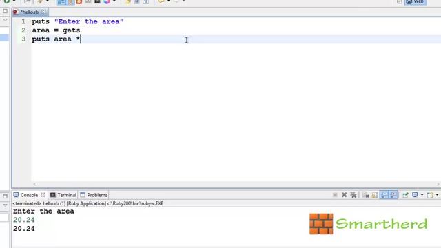 #6 Ruby Tutorial - User input part 2 смотреть онлайн