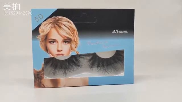Thick natural long 5D mink false eyelashes 25mm super long fake lashes soft & vivid handmade смотреть онлайн