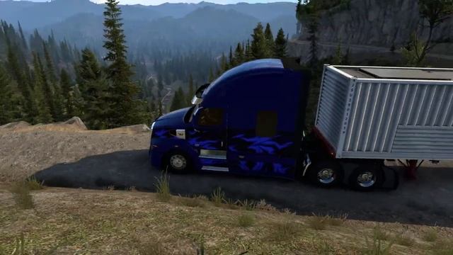 American Truck Simulator - Montana Hidden Track смотреть онлайн
