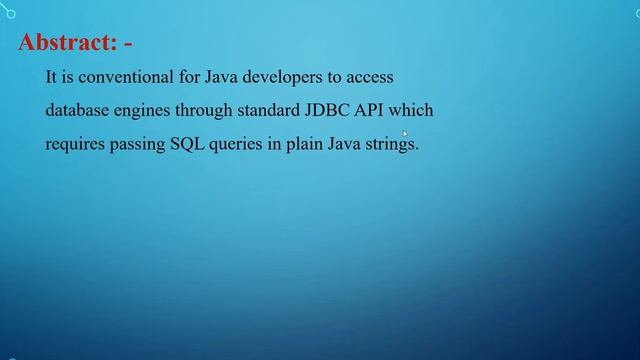 Interactive SQL Tool from Java смотреть онлайн