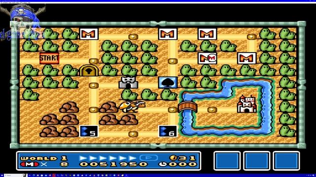Super Mario All Stars de super nintendo en emulador snes9x de pc смотреть онлайн