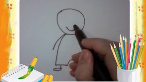 Рисуем с ребенком 3-4 лет  Давай нарисуем Мальчика