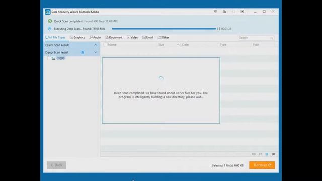 EaseUS Data Recovery Wizard utilisation WinPE bootable disk смотреть онлайн