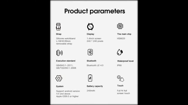 Смарт часы Алиэкспресс  tisc 2020 S20 ЭКГ для мужчин и женщин полный сенсорный экран IP68