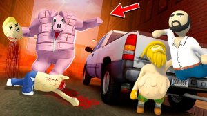 ПРИЗРАК СВИНЬИ ИЩЕТ НАС! САМАЯ ДИКАЯ НЫЧКА ОТ SCP! УГАРНЫЕ ПЛАСТИЛИНОВЫЕ ПРЯТКИ В HUMAN FALL FLAT