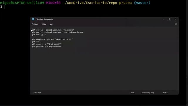 GIT Y GITHUB. CÓMO CREAR UN REPOSITORIO Y SUBIR ARCHIVOS. смотреть онлайн