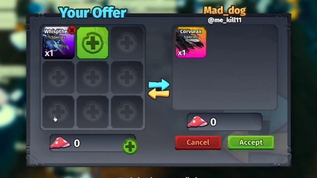 TRADING WHISPTHERA! ☠️? || Creatures of Sonaria смотреть онлайн