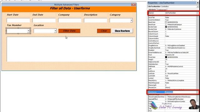 Excel Userform Advanced Filter with Multiple Criteria смотреть онлайн