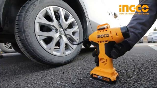 INGCO Lithium-Ion Auto Air Compressor. CACLI2001