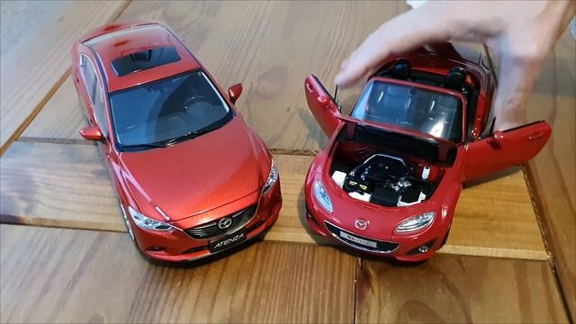 Mazda MX-5 Model Car 1:18 Scale смотреть онлайн