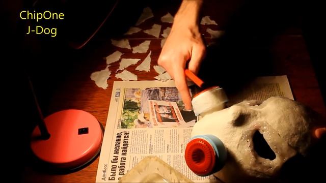 Как сделать маску J-Dog из Hollywood Undead.V 2.0. Часть 2/How to create J-DOG mask смотреть онлайн