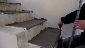 Облицовка деревом бетонных лестниц. Часть -3