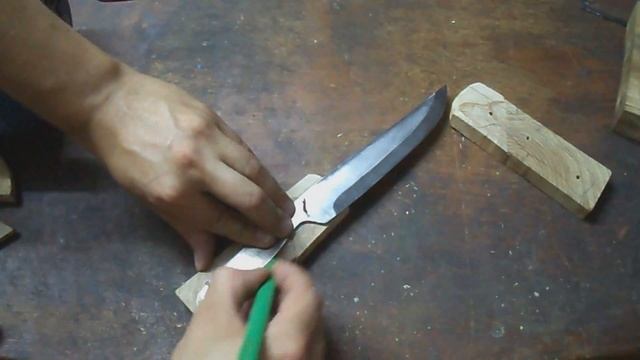 Накладки Рукояти ножа из Дуба и березы Своими руками смотреть онлайн