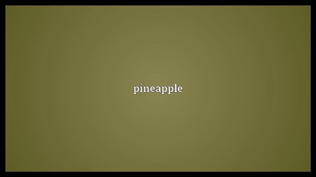 Ananas Meaning смотреть онлайн