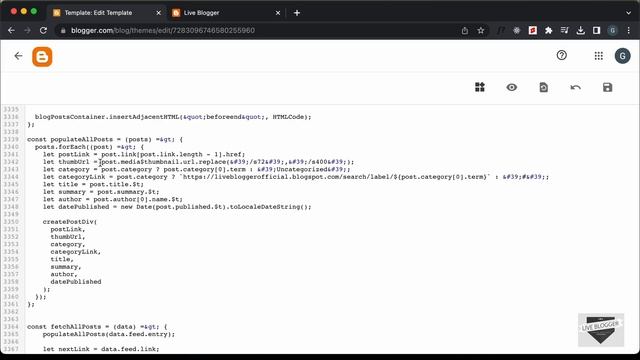 Blogger Website Custom Homepage Design - Fixing Issue With The Thumbnail смотреть онлайн