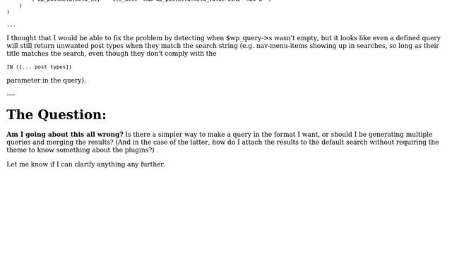 Wordpress: Including metaboxes from custom post types in global search -- continued смотреть онлайн