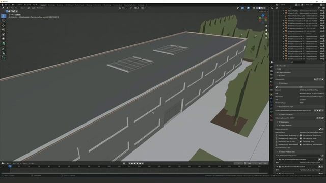 IFCファイルをBlenderにインポートする方法【BlenderBIM】[Blender 3.2.2] смотреть онлайн
