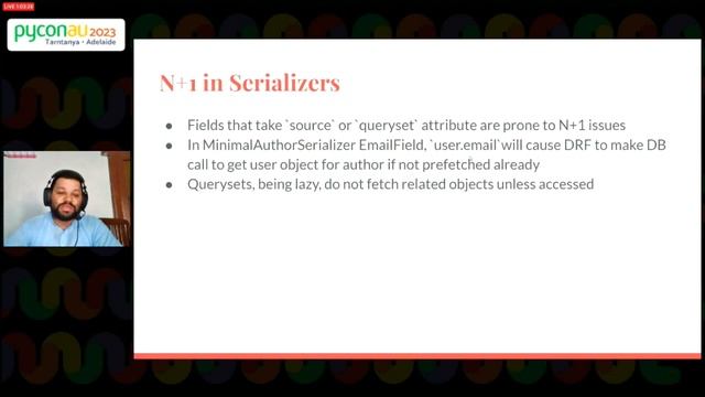 "N+1 Problem in Django Rest Framework" - Syed Muhammad Dawoud Sheraz Ali (PyCon AU 2023) смотреть онлайн