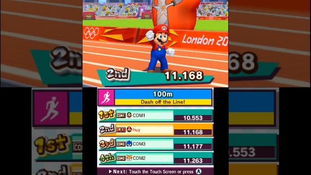 Mario and Sonic at the London 2012 Olympic Games Gameplay {Nintendo 3DS} {60 FPS} {1080p} смотреть онлайн