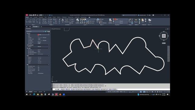 AutoCAD 2024 Polylines смотреть онлайн