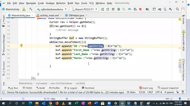 SQLite Database in Android | Part-3 смотреть онлайн