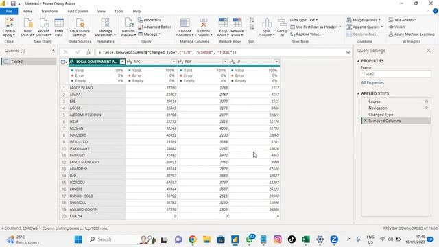 How to clean, transform and unpivot data on Power Bi смотреть онлайн