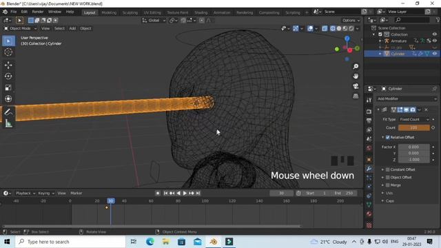 how to make laser eye external energy vfx effect in blender-blender hindi animation tutorial смотреть онлайн