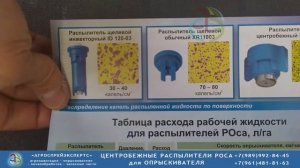 Распылитель РОСА центробежный