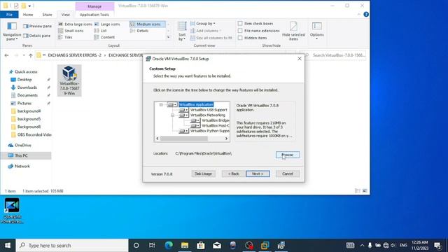 آموزش نصب اوراکل ویرچوال باکس 7.0.8 در ویندوز 10/Installing Oracle VM VirtualBox 7.0.8 on Windows 1 смотреть онлайн