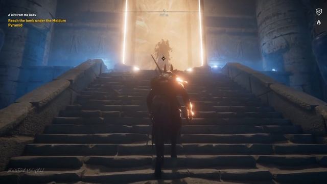 Assassin's Creed Origins - Final Fantasy XV Easter Egg | Gift From The Gods Quest | Tutorial смотреть онлайн