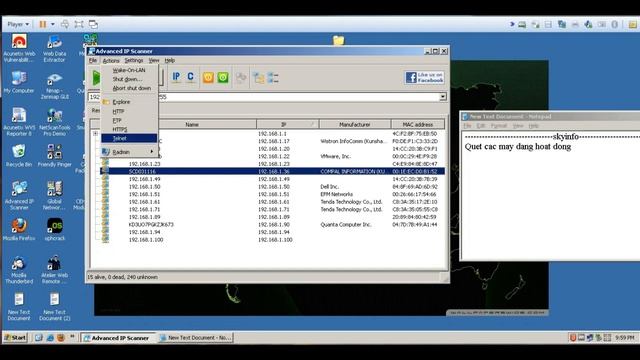 [CEH-Security365] Lesson 3.1 : Advance IP Scanner by skyinfo смотреть онлайн