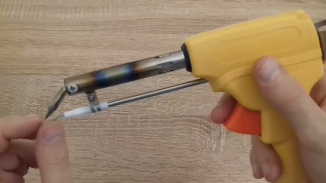 Pistolet Lutowniczy z podajnikiem spoiwa смотреть онлайн