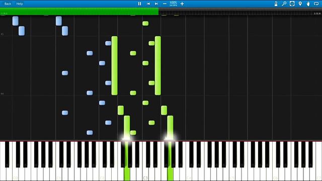 O Fortuna - Carmina Burana (Piano Solo Transcription) | Synthesia смотреть онлайн