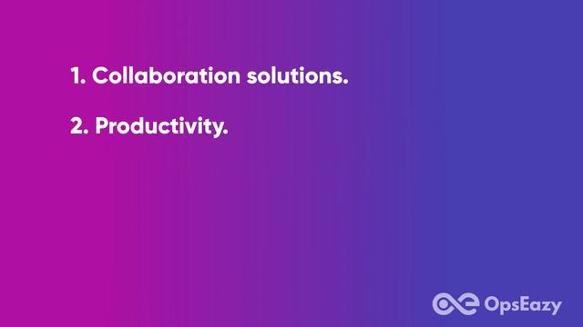Opseazy provides service to enhance productivity and empower employees ? смотреть онлайн