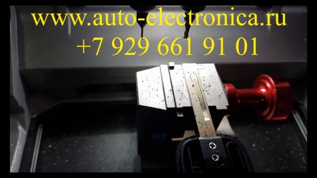 Изготовление автомобильных ключей, нарезка чип ключа Хендай, изготовление ключа по личинке смотреть онлайн