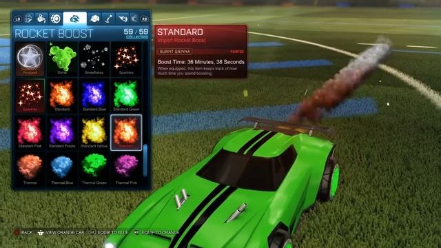 Rocket League. Best looking fake alpha boost!!! смотреть онлайн