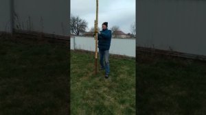 Как быстро забить металлическую трубу.