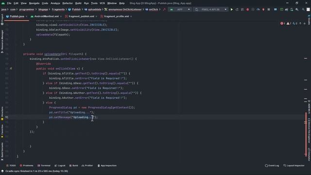 Android Blog App - Part 2/3 | Firebase x Android Studio смотреть онлайн