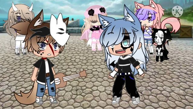 You hit me in the head with a guitar?! ||gacha club|| смотреть онлайн