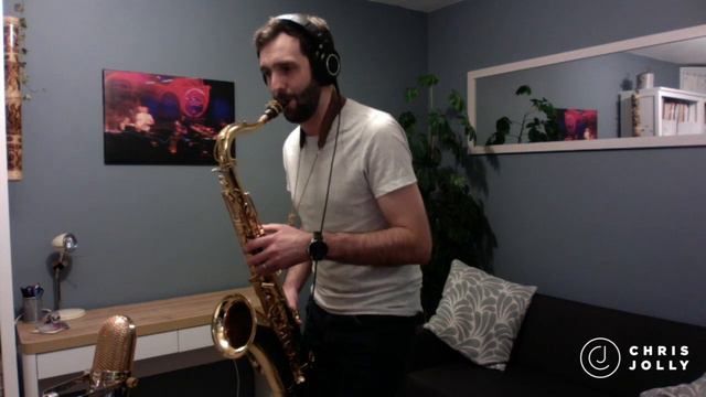 Tenor saxophone, a Boss loop pedal, a guiro and a pair of maracas смотреть онлайн