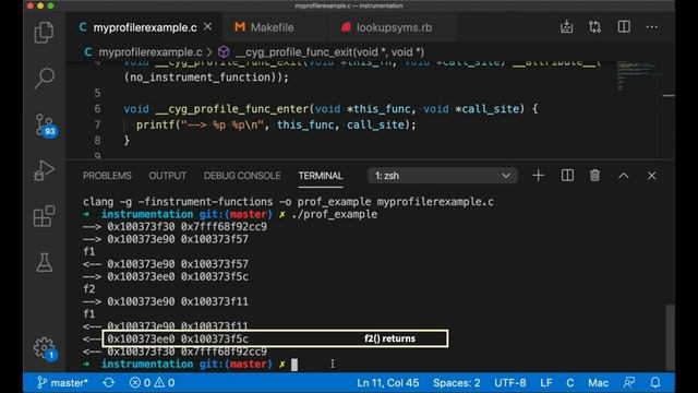 How to profile your own function calls in C? (instrument your code!) смотреть онлайн