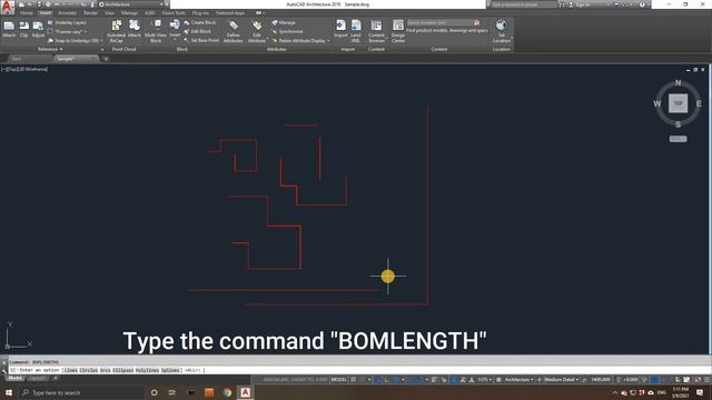 Autocad Lisp for Calculating the Total Length of Multiple Lines | Cad Tutorial смотреть онлайн