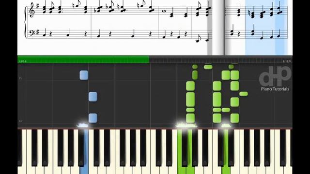 Honey Pie - The Beatles Piano Tutorial смотреть онлайн