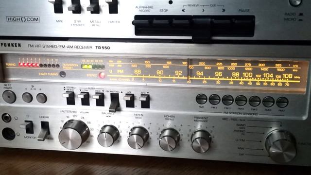 TELEFUNKEN TR 550, TC 650,RECEIVER, TAPEDECK